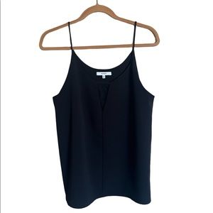 RO & DE Black Sleeveless Blouse Cami Shirt Closet Staple Size Medium